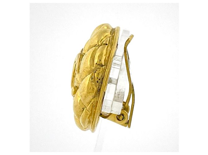 Orecchini a clip Chanel Gold - vista 2
