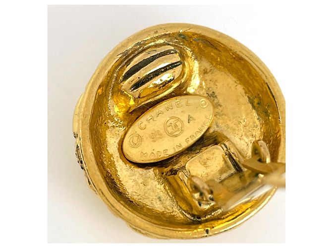 Orecchini a clip Chanel Gold - vista 5