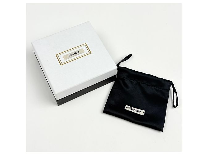 Orecchini a lobo Miu Miu Silver - vista 6