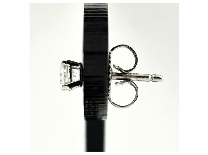 Autre Marque Orecchini a lobo in platino e diamanti Tiffany & Co. - vista 3