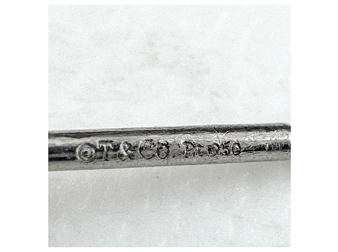 Autre Marque Orecchini a lobo in platino e diamanti Tiffany & Co. - vista 4