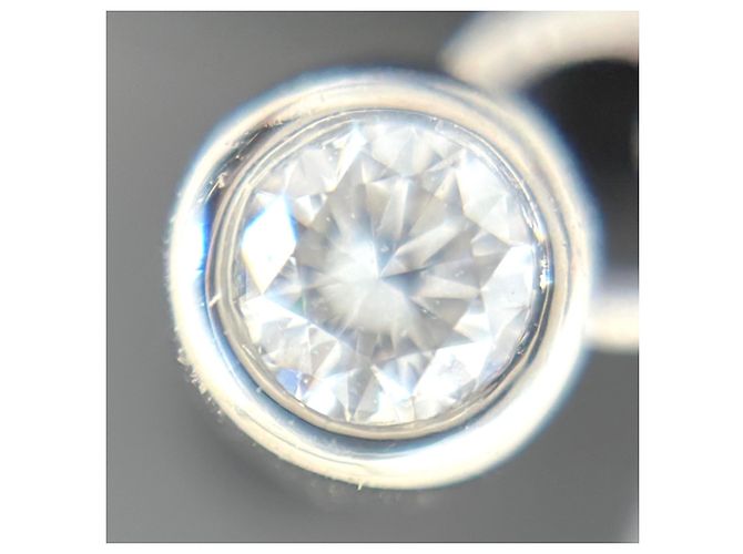 Autre Marque Tiffany & Co. Teardrop Diamant-Platin-Ohrringe - Ansicht 2