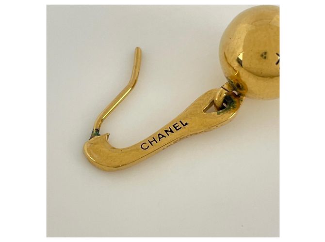 Orecchini a lobo Chanel placcati in oro - vista 5