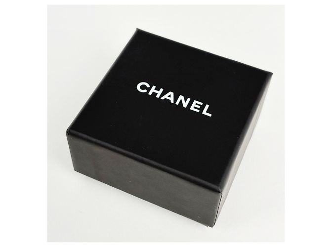 Orecchini a lobo Chanel neri e oro - vista 6