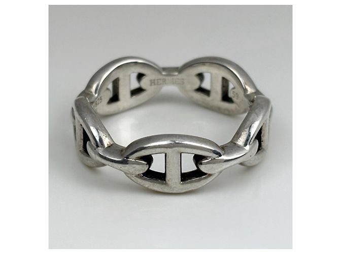 Chaîne d'ancre Hermès Hermes Silver Band Ring Chaine d'Ancre Enchainée PM Ring - Ansicht 2