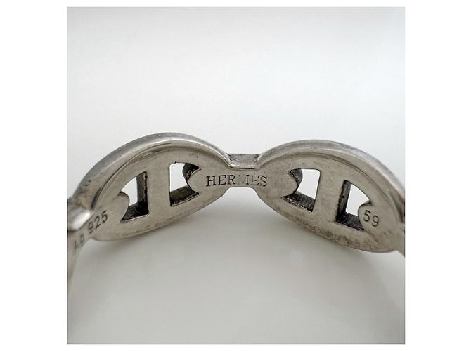 Chaîne d'ancre Hermès Hermes Silver Band Ring Chaine d'Ancre Enchainée PM Ring - Ansicht 5