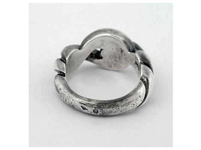 Hermès Anillo Hermes Torsade en Plata 925 - vista 4