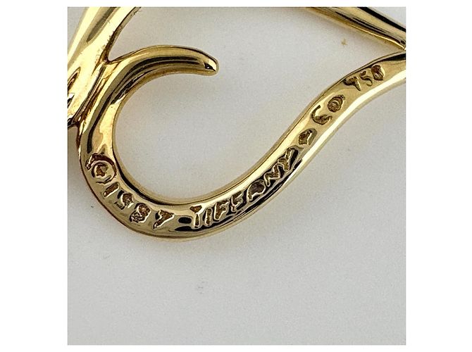 Autre Marque Collana con pendente Leaf in oro giallo Tiffany & Co. - vista 4