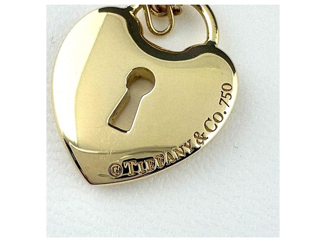 Autre Marque Collar con colgante de llave Heart Lock en oro amarillo Tiffany & Co. - vista 6