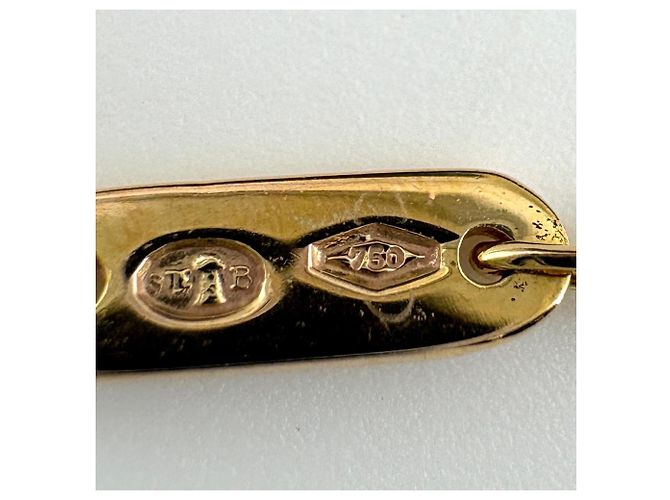 Collana con pendente a cuore in oro giallo e zaffiri rosa Boucheron - vista 4