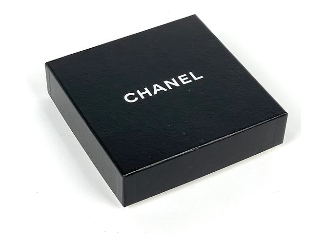 Collar Chanel chapado en oro con strass - vista 5