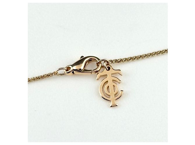 Autre Marque Collana con pendente Tiffany & Co. Knot Key in oro rosa - vista 3
