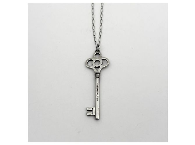 Autre Marque Collana con pendente Crown Key di Tiffany & Co. - vista 2