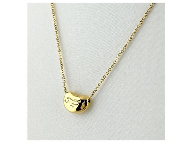 Autre Marque Collana con pendente Bean in oro giallo Tiffany & Co. - vista 2