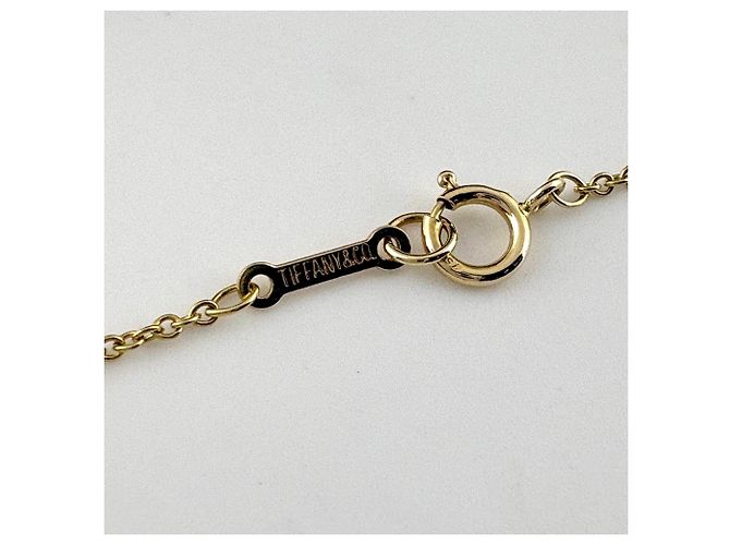 Autre Marque Collana con pendente Bean in oro giallo Tiffany & Co. - vista 4