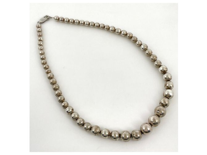 Autre Marque Collana girocollo graduata Ball Chain di Tiffany & Co. - vista 2