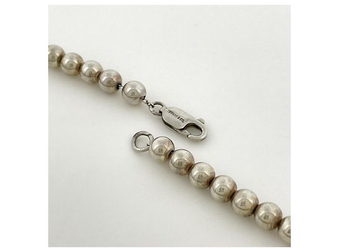 Autre Marque Collana girocollo graduata Ball Chain di Tiffany & Co. - vista 3