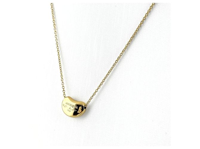 Autre Marque Collana con pendente Bean in oro giallo Tiffany & Co. - vista 2