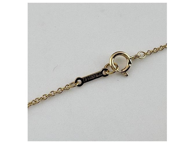Autre Marque Collana con pendente Bean in oro giallo Tiffany & Co. - vista 4