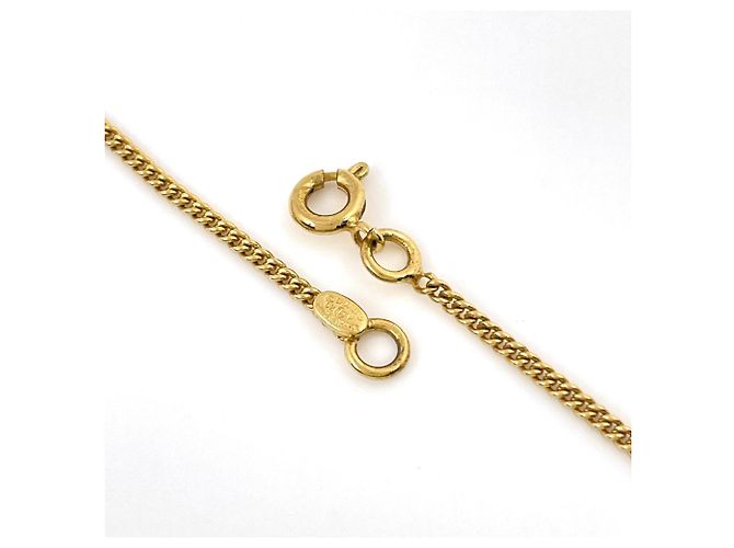 Collana Chanel oro e rosa - vista 3