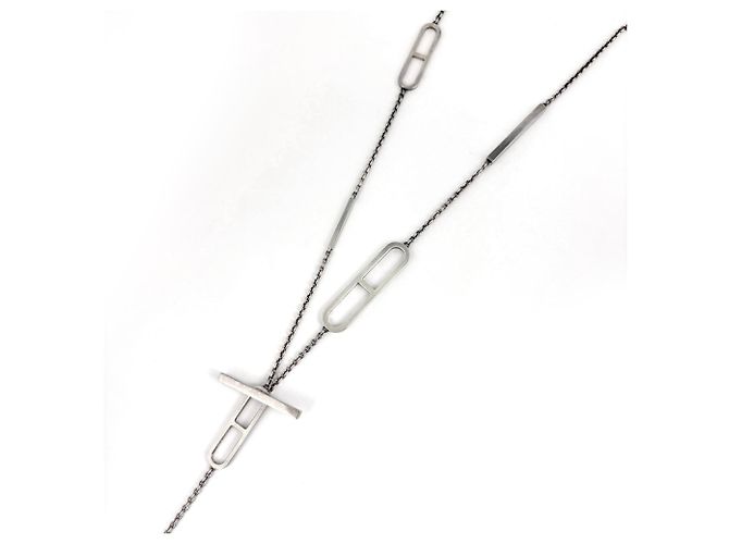Chaîne d'ancre Hermès Collana Hermes HERMES Ever Chaine d'Ancre Sterling Silver 925 - vista 2
