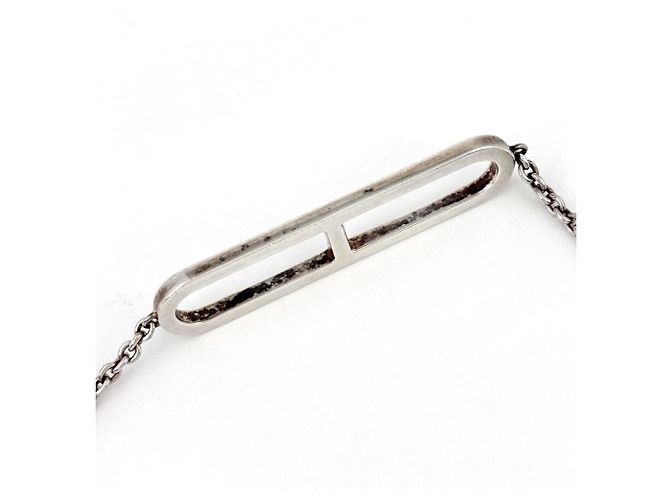 Chaîne d'ancre Hermès Collana Hermes HERMES Ever Chaine d'Ancre Sterling Silver 925 - vista 4
