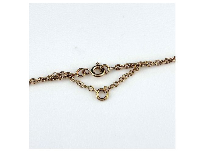 Collana con pendente Cartier Sweet Trinity in oro giallo - vista 3