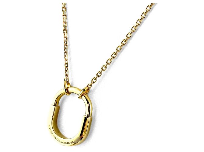 Autre Marque Collar con colgante Tiffany & Co. Rock YG en oro amarillo - vista 2