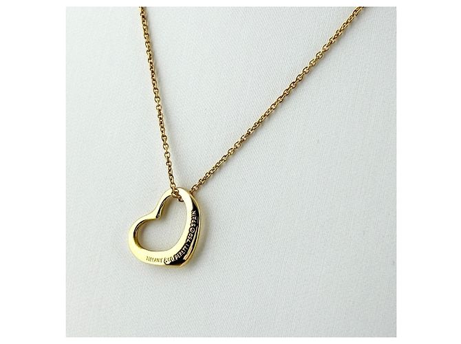 Autre Marque Collana Tiffany & Co. Open Heart in oro giallo - vista 2
