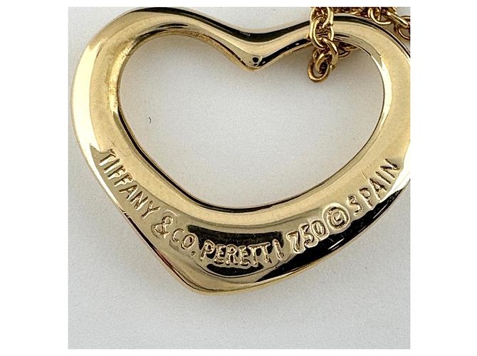 Autre Marque Collana Tiffany & Co. Open Heart in oro giallo - vista 3