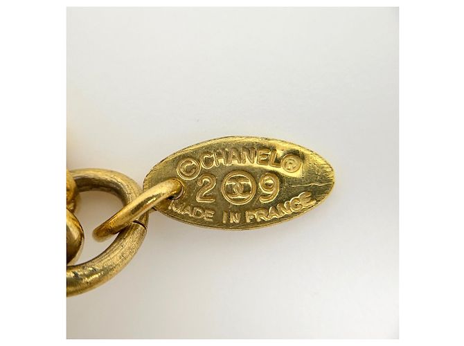 Collar Chanel chapado en oro - vista 7