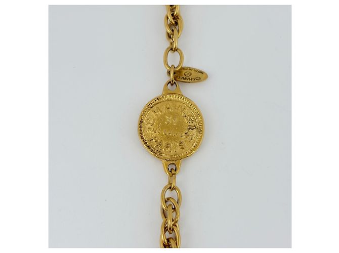 Collar Chanel chapado en oro - vista 2