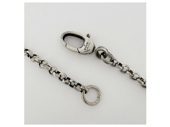 Collar Gucci Double G Key en Plata 925 - vista 3