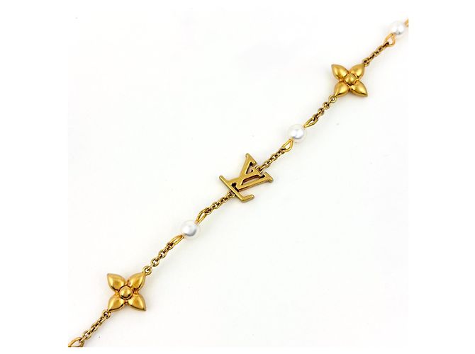 Collar Louis Vuitton Louisa en chapado en oro - vista 2