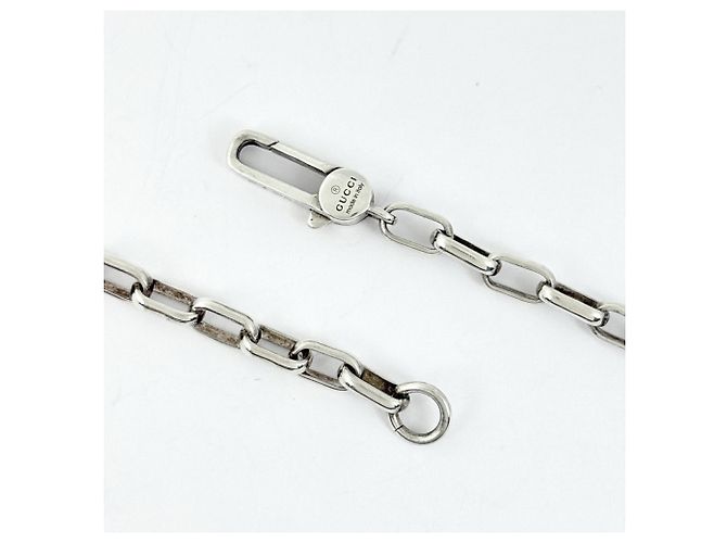 Collar Gucci Interlocking G Plata - vista 3