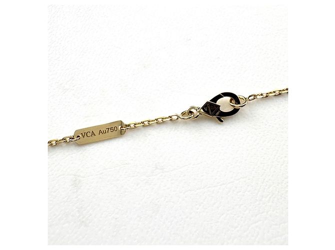 Collana Pendente Vintage Alhambra Diamanti Van Cleef & Arpels - vista 4