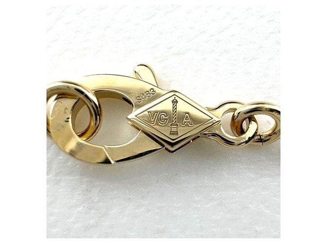 Collana Pendente Vintage Alhambra Diamanti Van Cleef & Arpels - vista 5