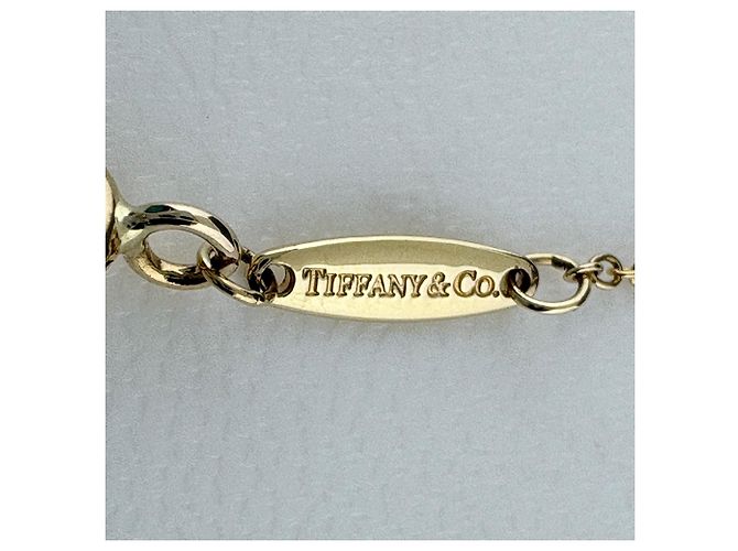 Autre Marque Collana con pendente in oro giallo e diamante Tiffany & Co. By the Yard - vista 4