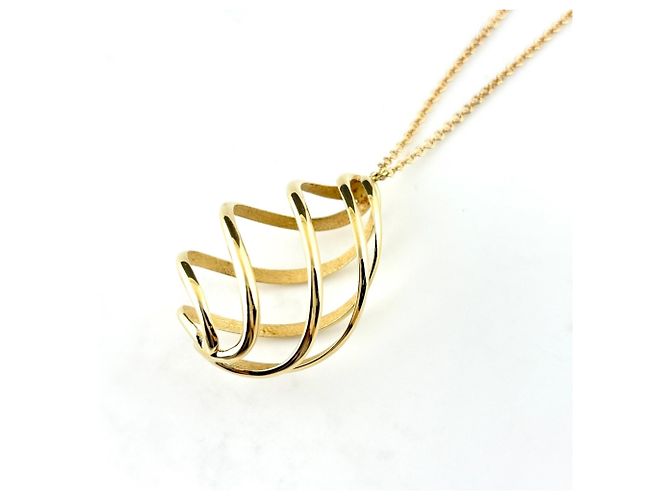 Autre Marque Collana con pendente Tiffany & Co. Luce YG Yellow Gold - vista 2