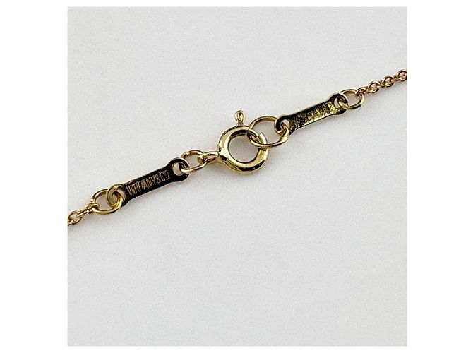 Autre Marque Collana con pendente Tiffany & Co. Open Heart in oro giallo - vista 5