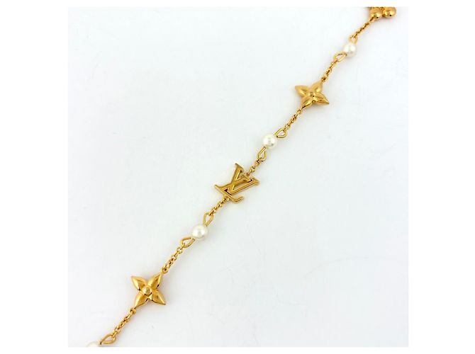 Collar Louis Vuitton Louisa GP de perlas sintéticas y oro - vista 2