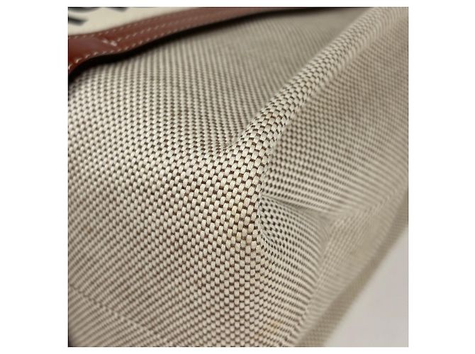 Bolso Tote Mediano Chloé Woody de Lona - vista 3