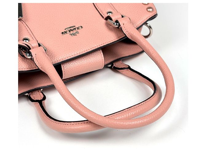 Bolso Coach de piel rosa - vista 6