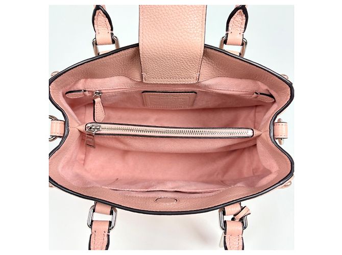 Bolso Coach de piel rosa - vista 7