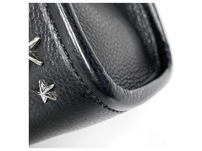 Borsa 2-Way Jimmy Choo in pelle nera - vista 3