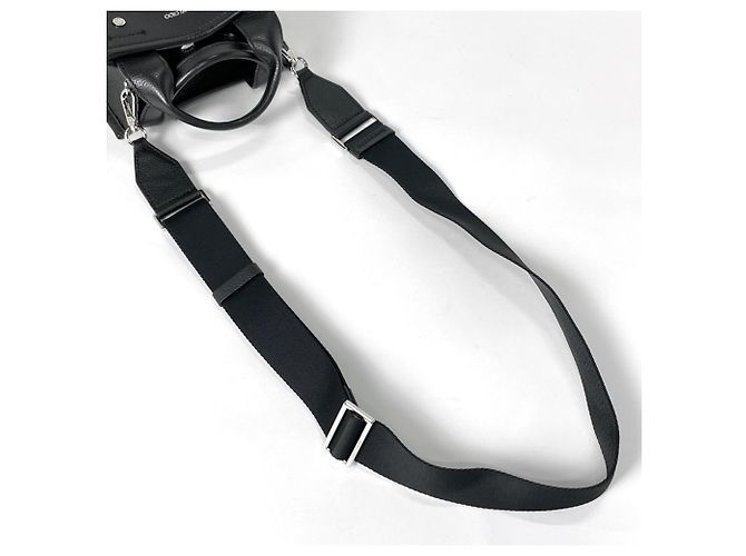 Borsa 2-Way Jimmy Choo in pelle nera - vista 5