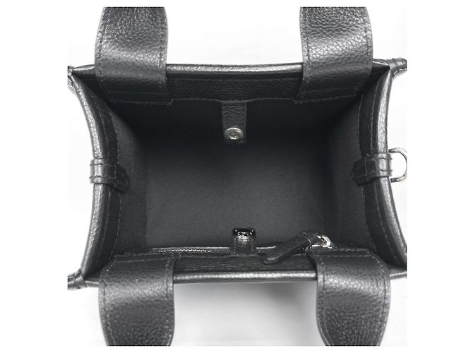 Borsa 2-Way Jimmy Choo in pelle nera - vista 6
