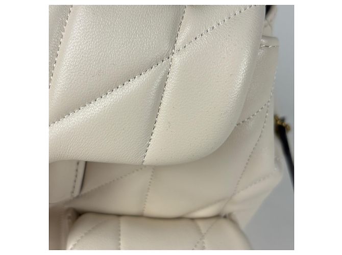Mochila Coach Tabby de piel Chalk - vista 5
