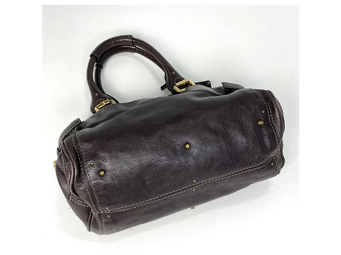 Sac à main en cuir Chloé Paddington - vue 2