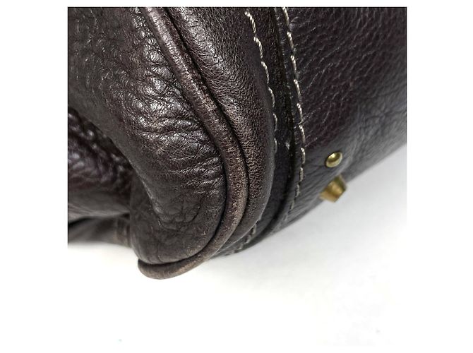 Sac à main en cuir Chloé Paddington - vue 3
